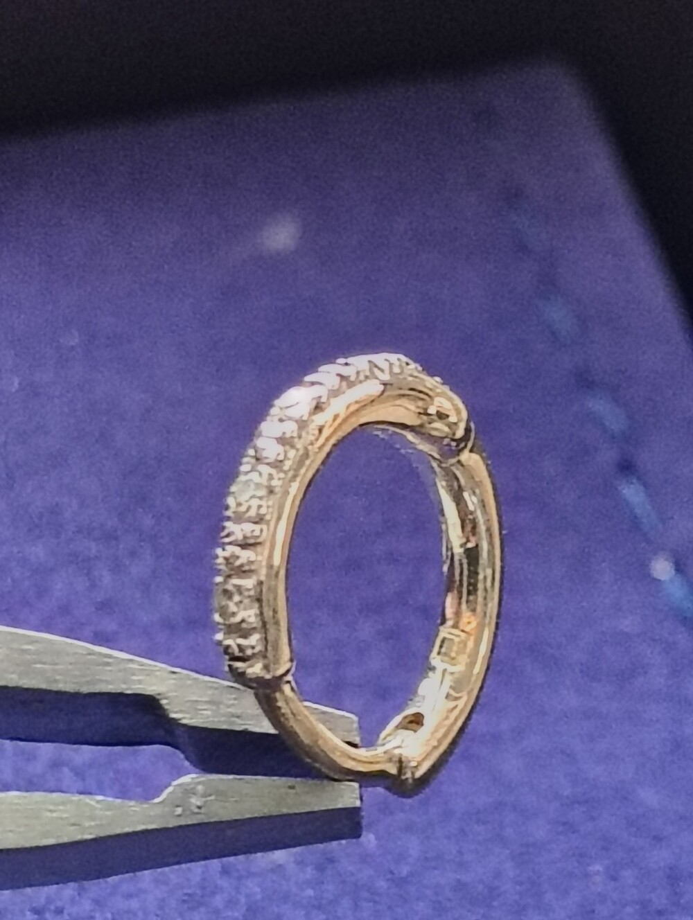 Monica Vinader Micro Sterling Silver Hoops With Diamonds